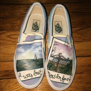 Hand painted women’s vans
